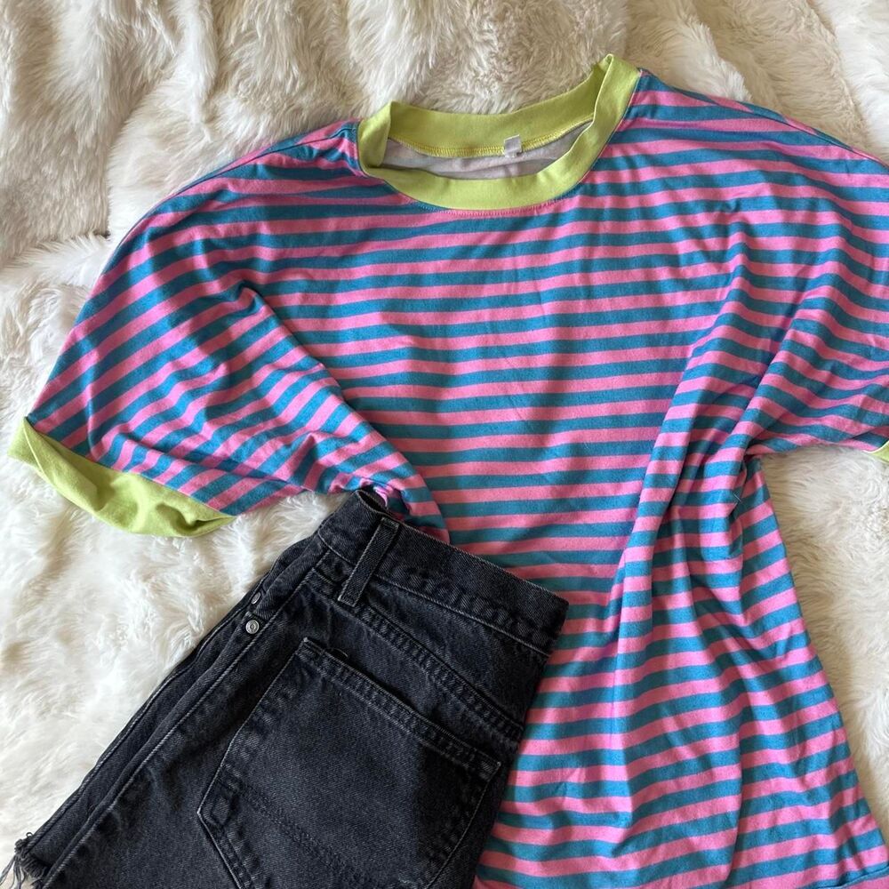 Striped Women's Multi T-shirt